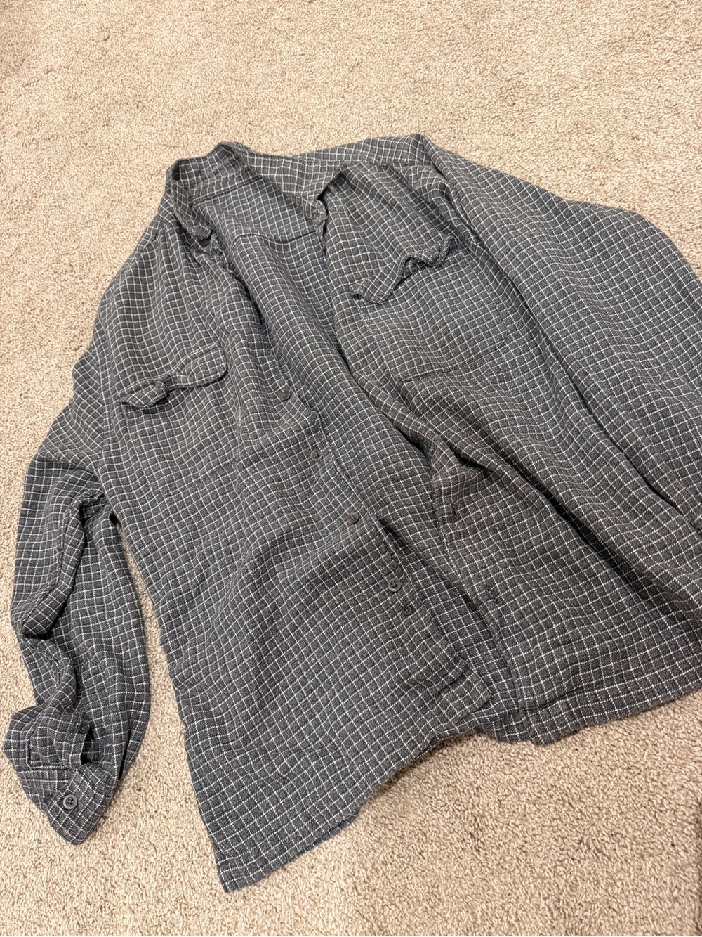 Vintage oversized flannel